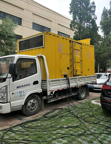 三沙发电车出租-柴油发电机组排烟系统设计要求及其考虑因素