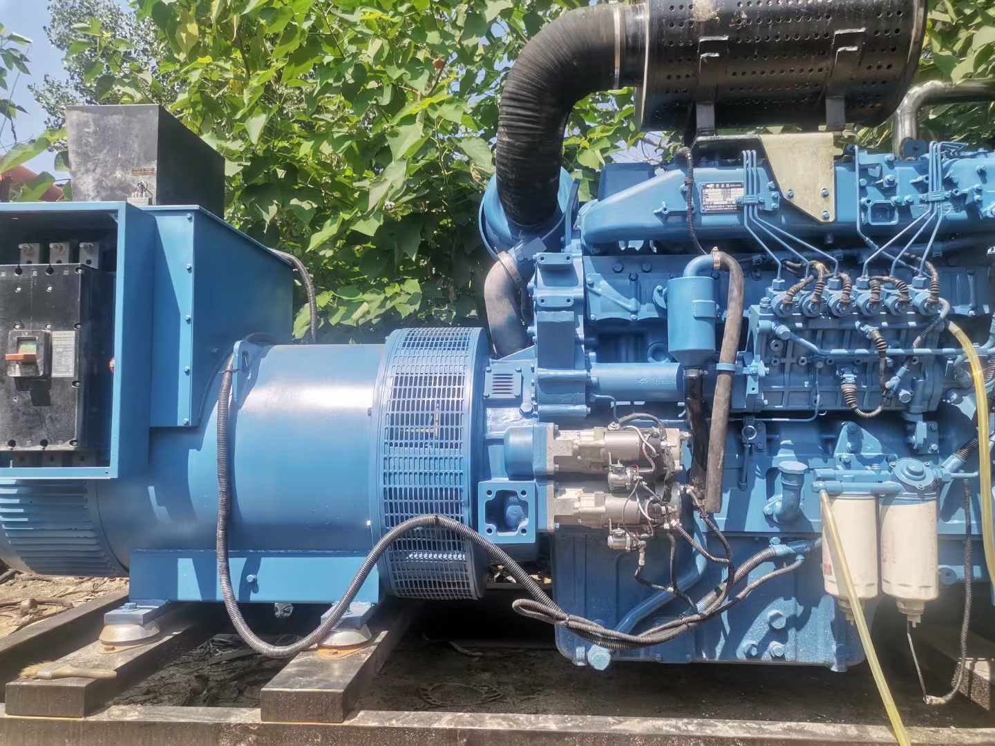 三沙详细说明降低 800kW 柴油发电机输出电流波动的方法
